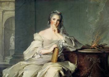 Anne-Henriette de France (Jean-Marc Nattier) - Muzeo.com