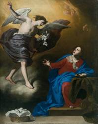 Annunciation (Massimo Stanzione) - Muzeo.com