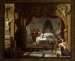 Apelles and Campaspe (Gérard de Lairesse) - Muzeo.com