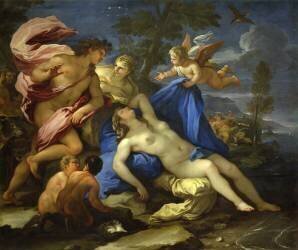 Bacchus and Ariadne (Luca Giordano) - Muzeo.com