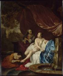 Bethsabée au bain (Jacob van Loo) - Muzeo.com
