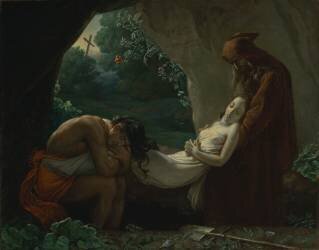 Burial of Atala (Anne-Louis Girodet) - Muzeo.com
