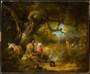 Campement de Bohémiens (George Morland) - Muzeo.com