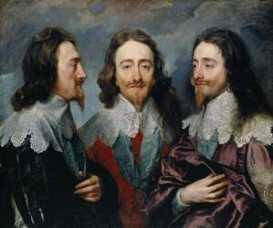 Charles I in Three Positions (Antoon van Dyck) - Muzeo.com