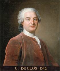 Charles-Pineau Duclos (1704-1772), littérateur et historiographe du Roi (Quentin de La Tour (d'après)) - Muzeo.com