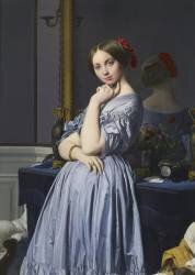 Comtesse d'Haussonville (Jean-Auguste-Dominique Ingres) - Muzeo.com
