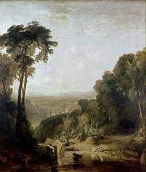 Crossing the Brook (Joseph Mallord William Turner) - Muzeo.com
