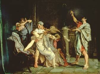 Death of Lucretia (Eduardo Rosales) - Muzeo.com