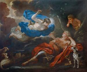Diana and Endymion (Luca Giordano) - Muzeo.com