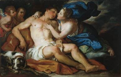 Diana and Endymion (Johann Michael Rottmayr) - Muzeo.com