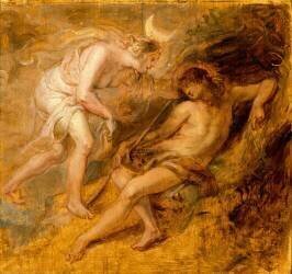 Diane et Endymion (Peter Paul Rubens) - Muzeo.com