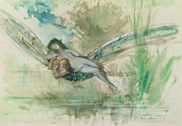 Dragonfly (Gustave Moreau) - Muzeo.com