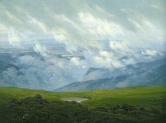 Drifting Clouds (Caspar David Friedrich) - Muzeo.com