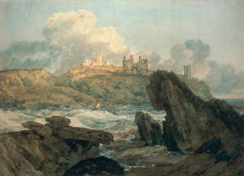 Dunstanburgh Castle (Joseph Mallord William Turner) - Muzeo.com