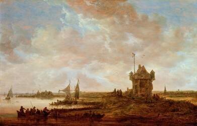 Dutch Landscape (Jan van Goyen) - Muzeo.com