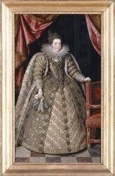 Elisabeth de France (Frans Pourbus the Younger) - Muzeo.com