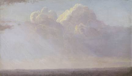 Etude de ciel (Vilhelm Kyhn) - Muzeo.com