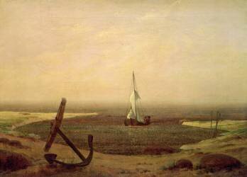 Evening (Caspar David Friedrich) - Muzeo.com