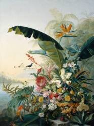 Exotic flowers (Jean Benner-Fries) - Muzeo.com