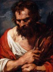 Figure d'étude (Antoon van Dyck) - Muzeo.com