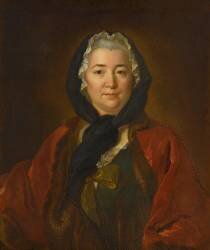 Françoise d'Issembourg d'Apponcourt, madame de Graffigny (1695-1758), écrivain- portrait présumé (Victorine Rummily) - Muzeo.com