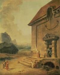 Freeing the Birds (Hubert Robert) - Muzeo.com