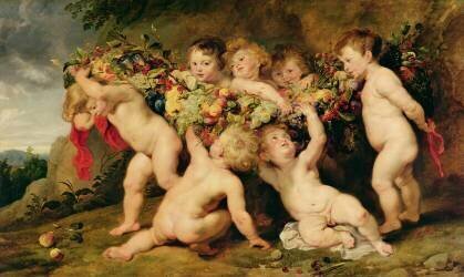 Garland of Fruit (Peter Paul Rubens) - Muzeo.com