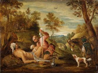 Good Samaritan (David Teniers the Younger) - Muzeo.com