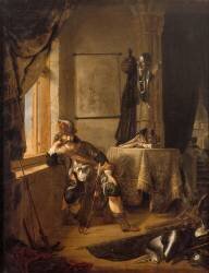 Guerrier méditant (anonymous) - Muzeo.com