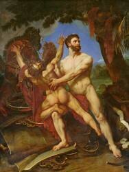 Hercules and Diomedes (Antoine-Jean Gros) - Muzeo.com
