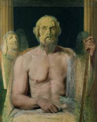 Homer (Jean-Auguste-Dominique Ingres) - Muzeo.com