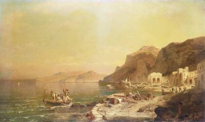 Isola di Capri (Franz Richard Unterberger) - Muzeo.com
