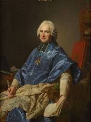 Joseph-Marie Terray (1715-1778), abbé de Molesmes, ministre (Alexandre Roslin) - Muzeo.com