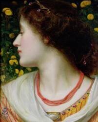 La Belle Isolde (Frederick Sandys) - Muzeo.com