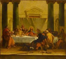 La Cène (Giambattista Tiepolo) - Muzeo.com