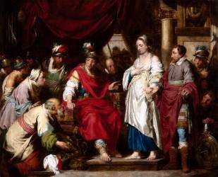 La Continence de Scipion (Pieter Josef Verhaegen) - Muzeo.com