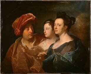 La Famille Laffite (Hyacinthe Rigaud) - Muzeo.com