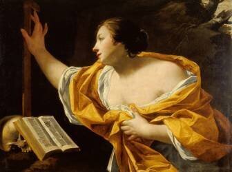 La Madeleine repentante (Simon Vouet) - Muzeo.com