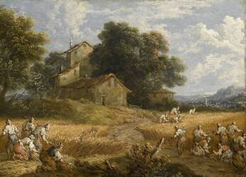 La moisson (Pierre-Salomon Domenchin de...) - Muzeo.com