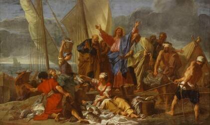 La pêche miraculeuse (Jean Jouvenet) - Muzeo.com