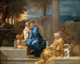 La Sainte Famille (Sébastien Bourdon) - Muzeo.com