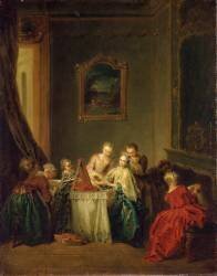 La Toilette (Jean-Baptiste Pater) - Muzeo.com