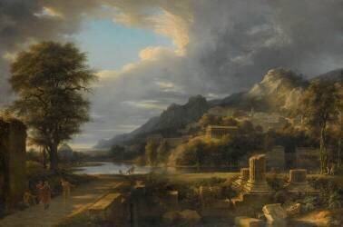 L'Ancienne ville d'Agrigente (Pierre Henri de Valenciennes) - Muzeo.com