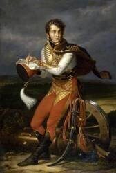 Le baron Louis-François Lejeune (1776-1848), colonel aide de camp du maréchal Berthier, vers 1810 (Jean-Urbain Guerin (d'après)) - Muzeo.com