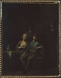 Le Cabaret (Jan Josef Horemans l'Ancien) - Muzeo.com