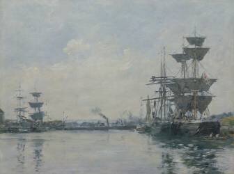 Le Havre (Eugène Boudin) - Muzeo.com