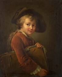 Le jeune élève (François-Hubert Drouais...) - Muzeo.com