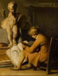 Le Petit dessinateur (Jan Lievens l'Ancien) - Muzeo.com