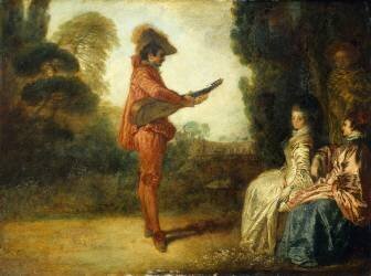 L'Enchanteur (Antoine Watteau) - Muzeo.com