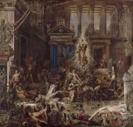 Les Prétendants (Gustave Moreau) - Muzeo.com
